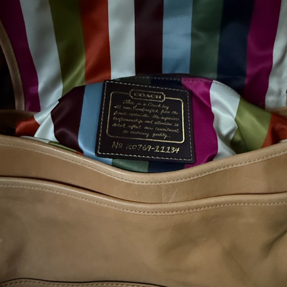 Coach Legacy Leather 65th Anniversary Ali Shoulder Bag NWOT - Picture 11 of 15